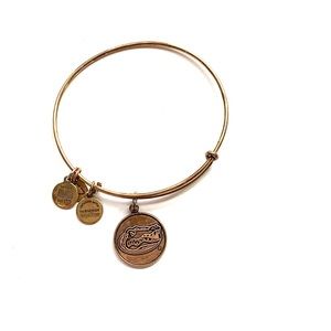 Alex and Ani gold Florida Gators bracelet